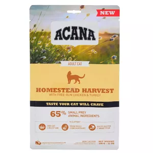 ACANA Homestead Harvest 340 г — Корм для кошек 340 г, беззерновой рецепт с региональными ингредиентами
