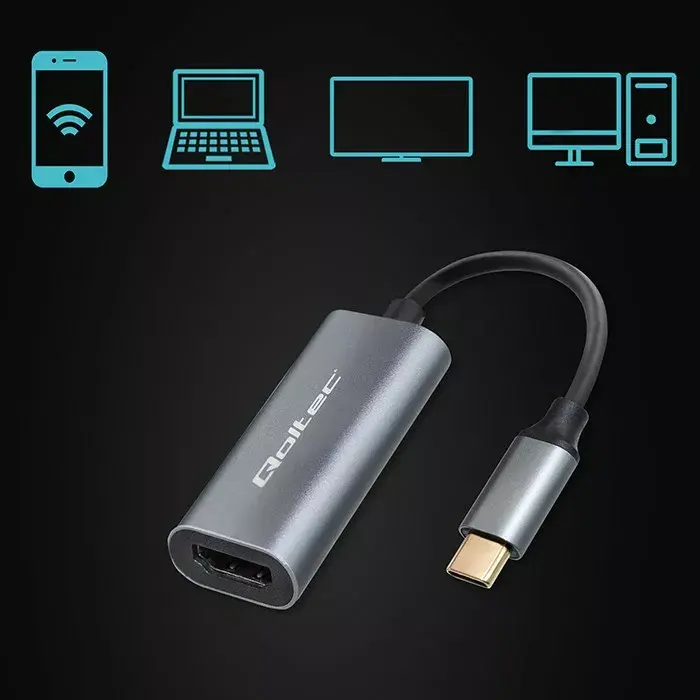 USB-C uz HDMI 4K 60Hz QOLTEC adapteris Photo 6