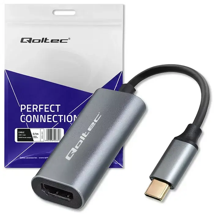USB-C uz HDMI 4K 60Hz QOLTEC adapteris Photo 9