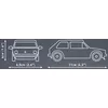 Cobi Volkswagen Golf 1974–1983 komplekts 1:35 Photo 5