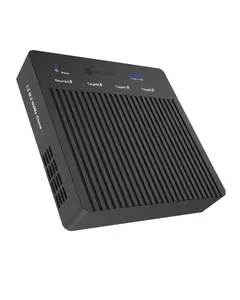 ICY BOX IB-4013MCL-C4 4-слойная док-станция для клонирования NVMe M.2 SSD с интерфейсом USB 4 Type-C 40 Гбит/с черная алюминиевая
