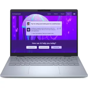 Laptop Dell 14 Plus DB14250 — 14" 2.5K (2560x1600), Intel Core Ultra 7 256V, 16GB, 512GB, Intel Arc Graphics, Windows 11 Pro, 1.55 kg, Blue