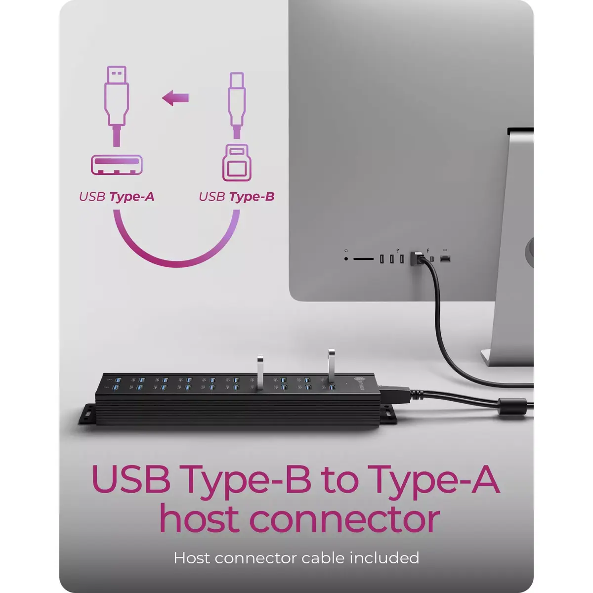 RAIDSONIC IB-HUB1720-U3 USB-концентратор 20-в-1 Photo 7