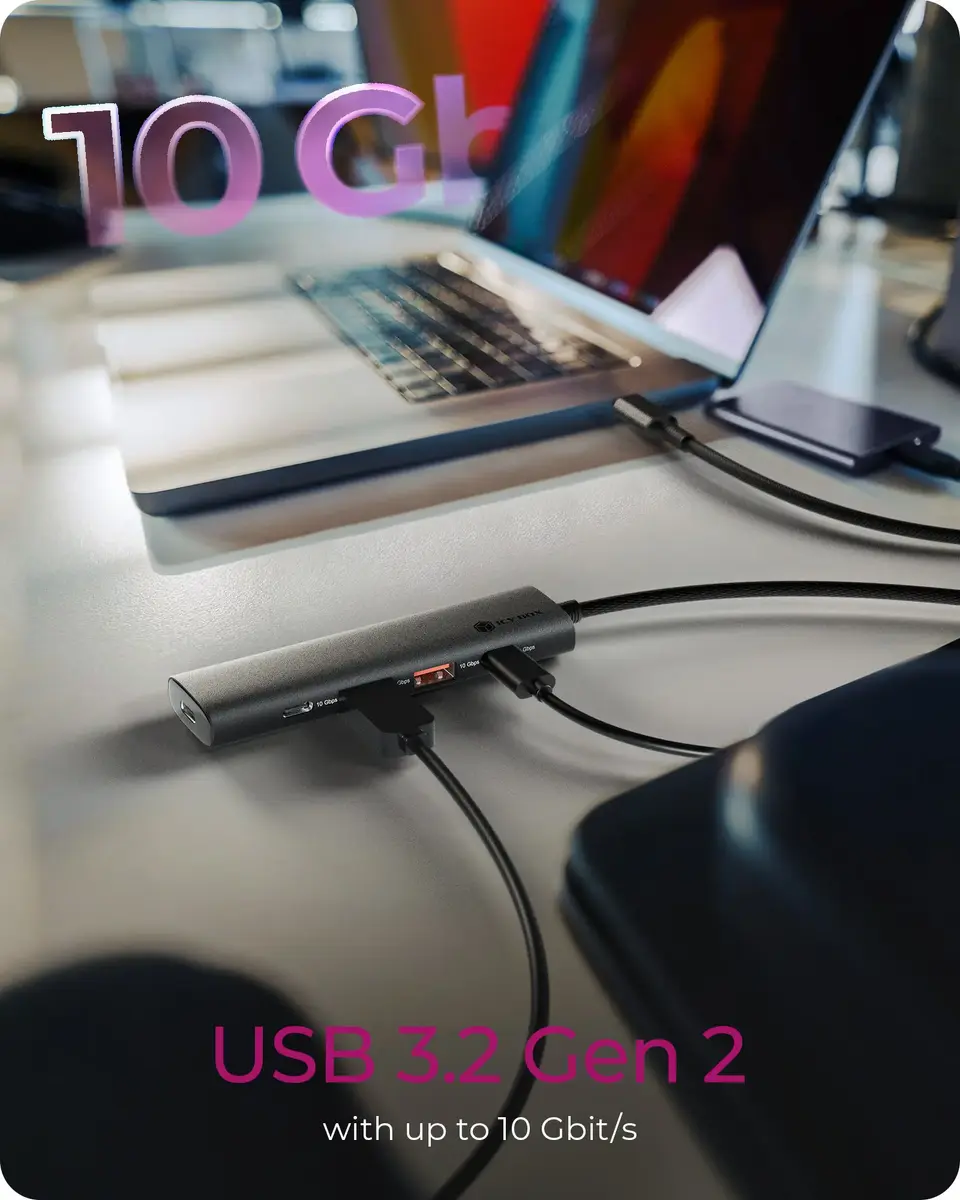USB Хаб ICY BOX IB-HUB1437-CPD Photo 4
