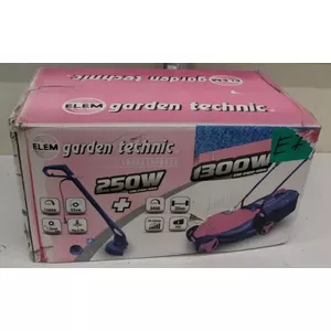 Zāles pļāvējs ELEM Elektriskais 1300W 32cm 25L ar Trimmeri