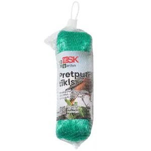 Bird net BESK 9141663 2 m x 10 m green, protective garden/netting