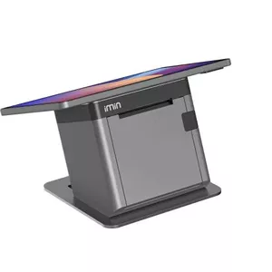 Termālais mobilais POS printeris IMIN I24T0133, drukā uz 80 mm ruļļa, pārnēsājams kvītīm