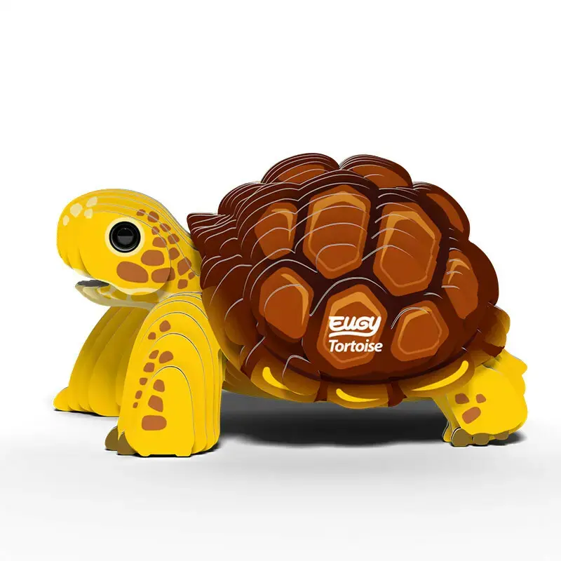 Fat Brain Toys Eugy Tortoise — papīra puzles figūra Photo 2
