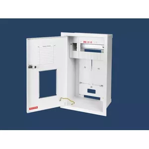 KARWASZ RW-1-P-10 Z/O Flush-Mounted Electricity Meter Cabinet for 1-Phase Meter and 10 Modules IP30