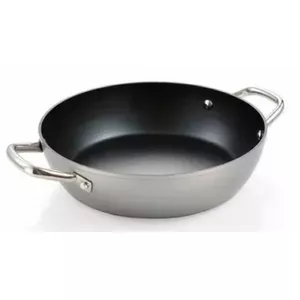 Frying pan tescoma GRANDCHEF+ 30 cm — non-stick aluminium, two stainless-steel handles, induction-compatible, oven-safe to 230°C