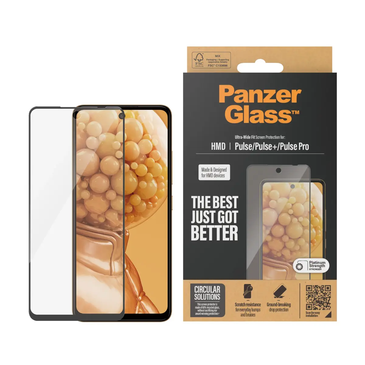 PanzerGlass Screen Protector for HMD Pulse Pulse+ Pulse Pro Photo 2