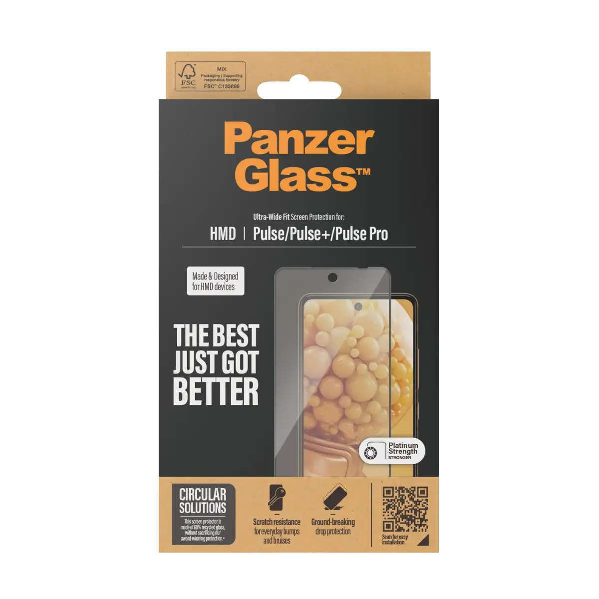 PanzerGlass Screen Protector for HMD Pulse Pulse+ Pulse Pro Photo 3