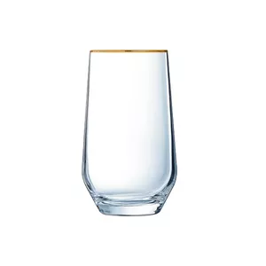 Vīna glāze Cristal d'Arques ULTIME GOLD 40 cl — Krysta kristāls, augsta caurredzamība, izturīgs 1 mm maliņa