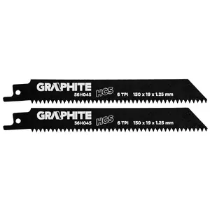 Jigsaw/Scroll Saw/Reciprocating Saw Blade GRAPHITE 56H045 — 1 pc