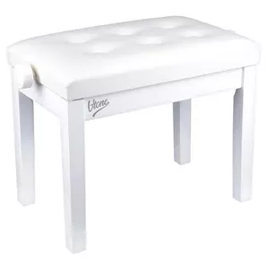 Пианино-скамья V-tone V-TONE BENCH 1 WH White — регулируемый пуф для пианино