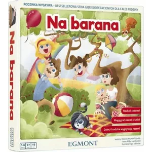 Настольная игра Egmont Gra planszowa Na barana — семейная игра, польское издание