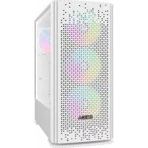 Computer case Aqirys GACRUX white — mid-tower ATX chassis, white finish