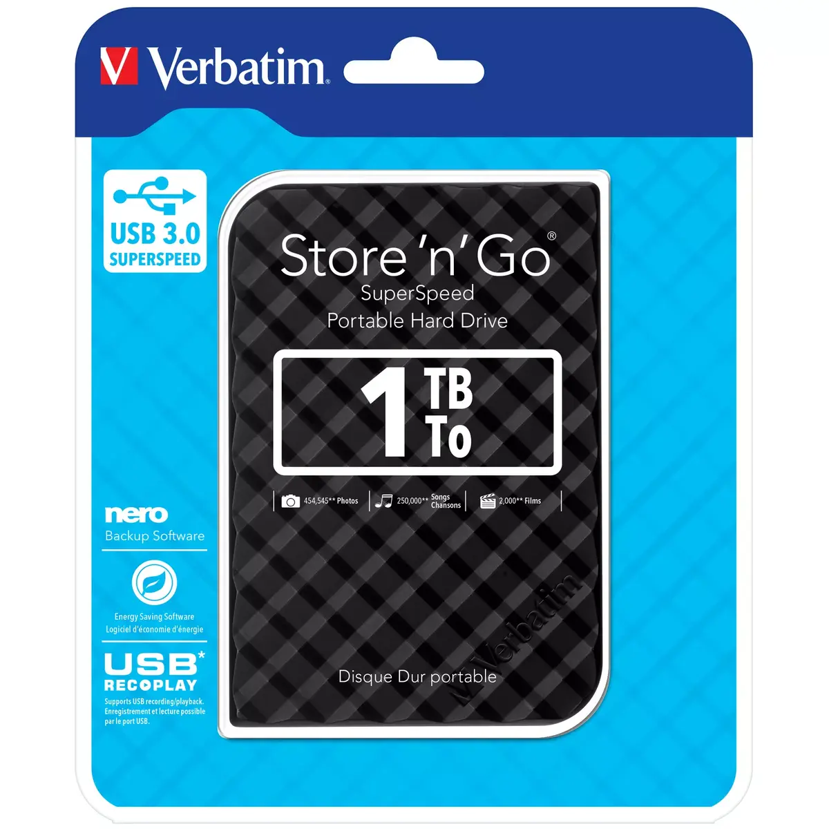 Cietais disks Verbatim 1TB Store 'n' Go Photo 5