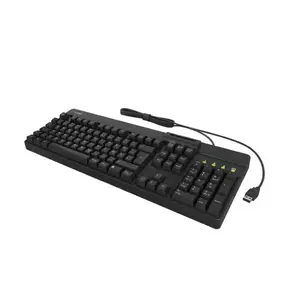 Клавиатура KeySonic KSK-8040U-CR — полноразмерная (100%), USB, мембранная, чёрная