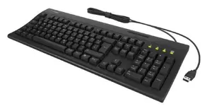 Клавиатура KeySonic KSK-8041U-CR Полноразмерная Механическая Проводная USB Немецкая Черная