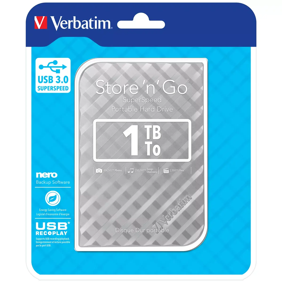 Cietais disks Verbatim 1TB Store 'n' Go Photo 5