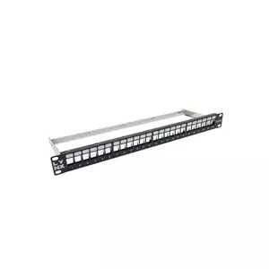 Patch panel LYNX PP19-24NS-LYNX 24-port 1U shielded