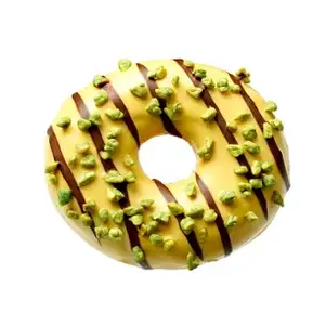 Frozen donut Donut worry be happy — pistachio cream filling, 77 g (pack of 12)