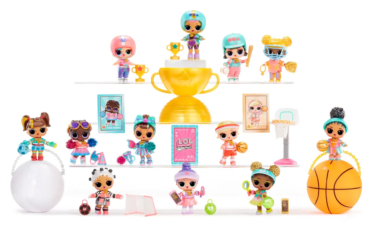 Mini lelle L.O.L. Surprise! All Star Sports Vault Tot Asst Photo 11