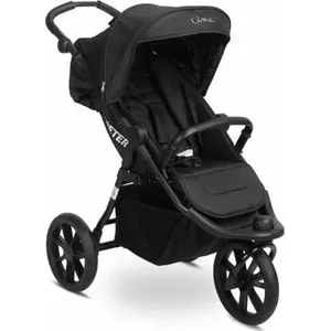 Caretero bērnu ratiņi LIMA BLACK