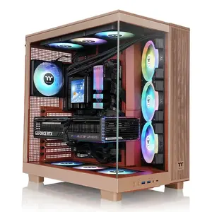 PC case Thermaltake View 380 XL TG ARGB Midi Tower Sand