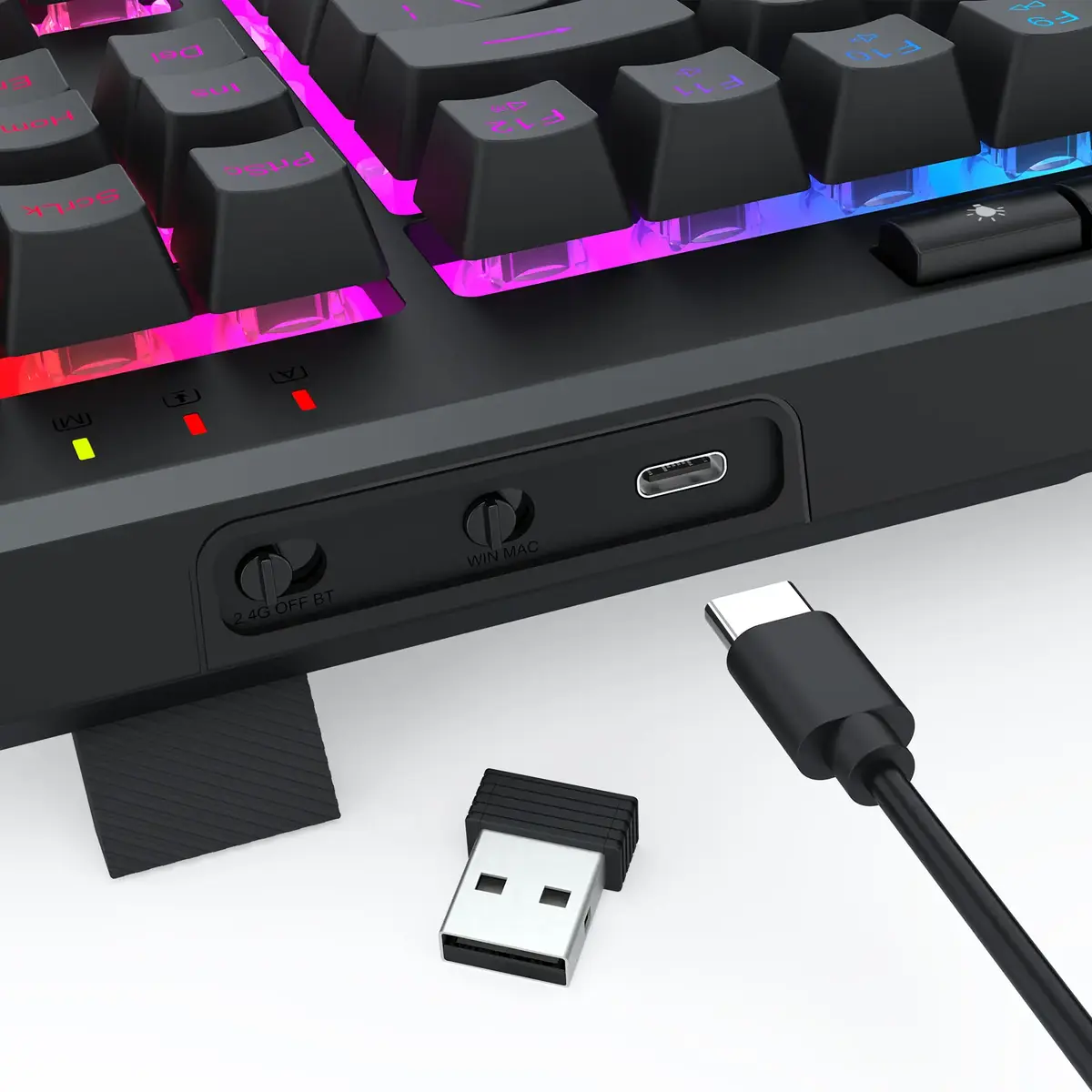 REDRAGON K516RGB-PRO SHIVA PRO 87 keyboard Photo 7