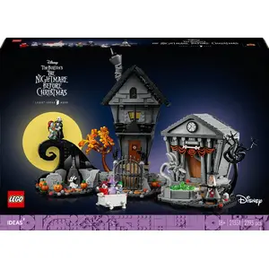LEGO set Ideas Disney Miasteczko Halloween Tim Burton 21351 – collectible model set