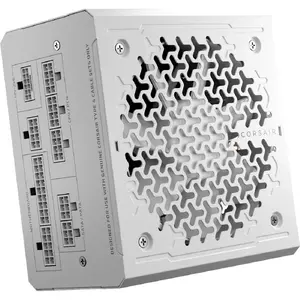 Блок питания CORSAIR RMe Series RM1000e — 1000 Вт, ATX 3.1, 80 PLUS Gold, полностью модульный, белый, вентилятор 120 мм