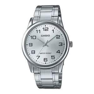Casio Standard MTP-V001D-7B Quartz Wrist Watch for Men with Stainless Steel Case and Bracelet