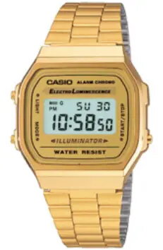 Casio A168WG-9WDF Digitālais rokas pulkstenis, sveķu