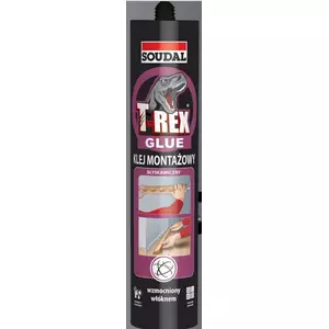 Soudal assembly adhesive cartridge 380 g KLEJ 380 BŁY – fast-setting construction adhesive