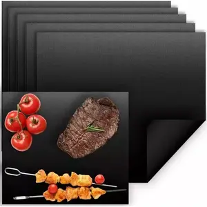 Grill mats Ruhhy set of 5 model 23471 — reusable non-stick mesh liners for barbecue