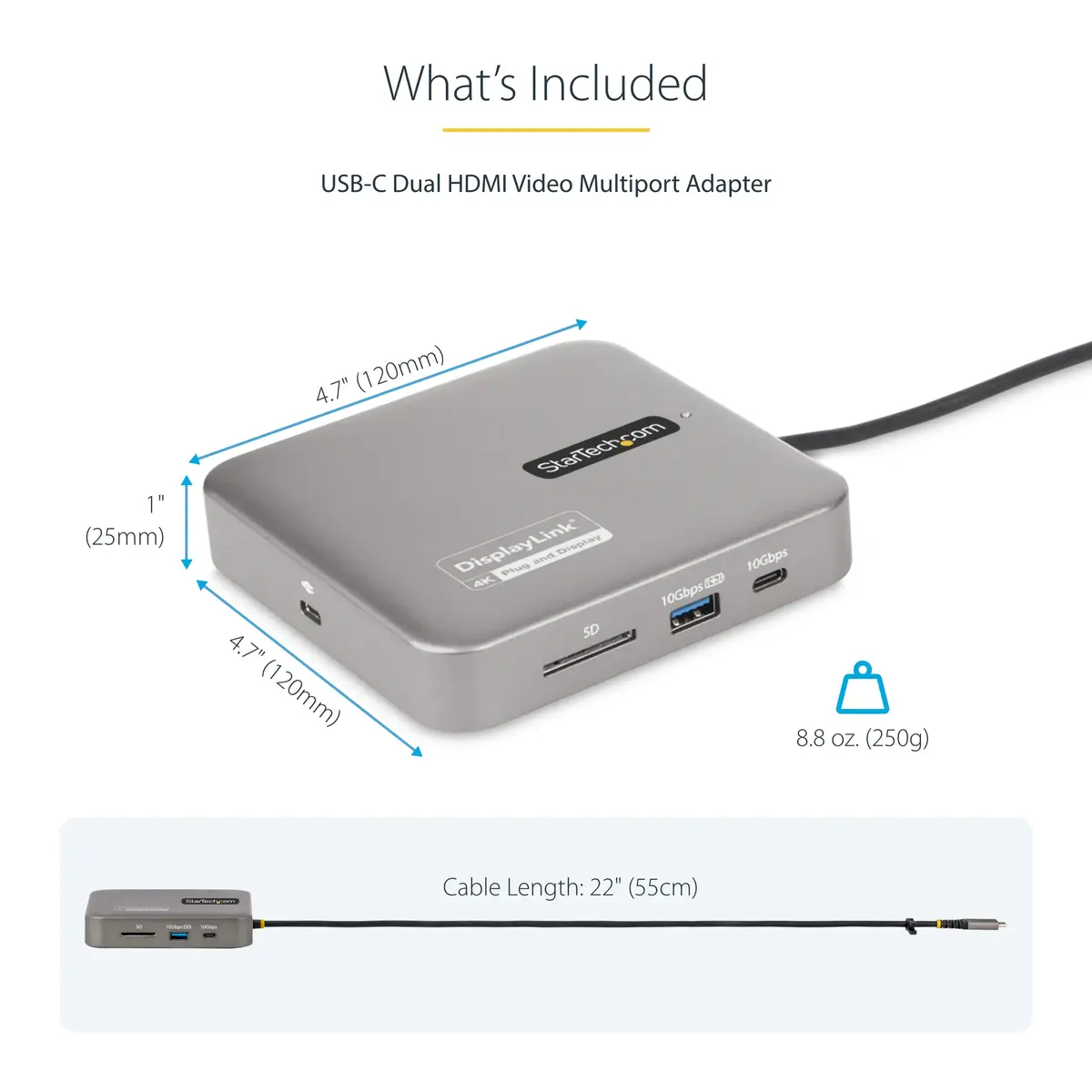 StarTech USB‑C Docking Station S55161826 Photo 13