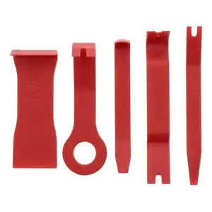 Upholstery remover tool set YATO YT-0836, nylon, red, 5 pieces