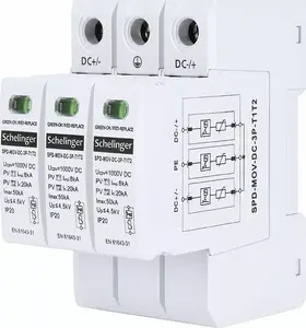 Bemko A53-SPD-MOV-DC-3P-T1T2 Surge Protection Device 3P 8kA DC 1000V Class T1T2