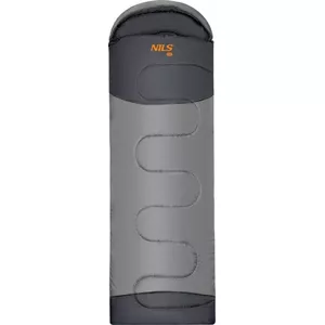 Sleeping Bag Nils Extreme NC2008 Size L — Anthracite/Orange, model 15-04-119