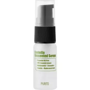 Serožs sejai Purito Wonder Releaf Centella Serum bez smaržas 15 ml — Centella Asiatica ekstrakts, bez aromāta