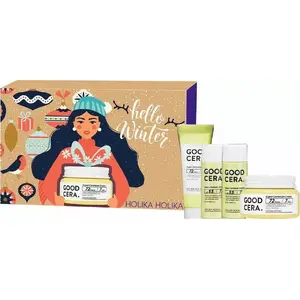Holika Holika Good Cera Super Ceramide увлажняющий набор — крем для лица 60 мл + крем 20 мл + эмульсия 20 мл + тоник 20 мл