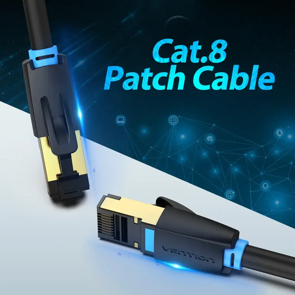 Vention Cat.8 S/FTP патч‑корд 1 м RJ‑45 Photo 5