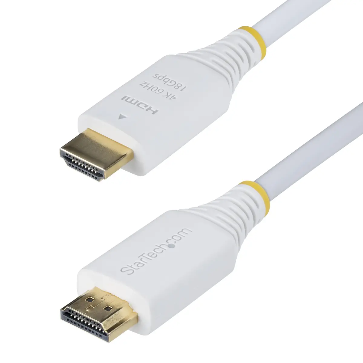 StarTech HDMI2-CABLE-4K60-6FW HDMI Cable 1.8 m White Photo 2