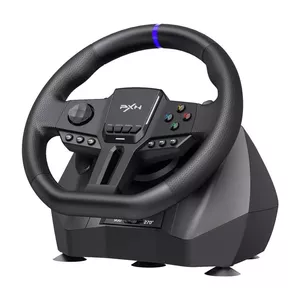 Игровой руль PXN PXN-V900 Gen2 с регулируемой чувствительностью и виброотдачей