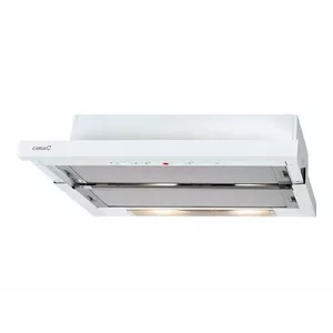CATA tvaika nosūcējs | CAMPANA TF-5260 WH/L | Telescopiskais | Oglekļa filtrs | 65 dB