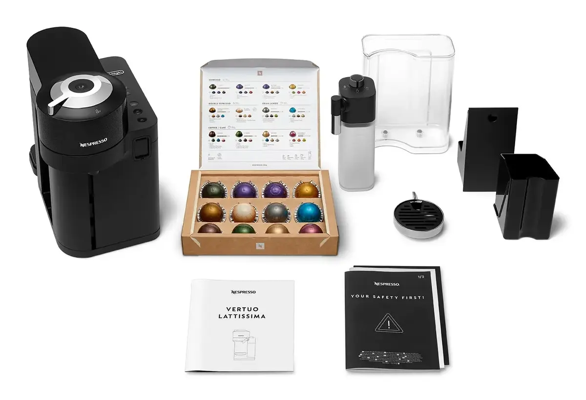 Капсульная кофемашина Nespresso Vertuo Lattissima ENV300.B Photo 4