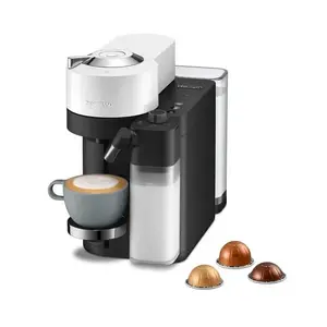 Капсульная кофемашина Nespresso De’Longhi Lattissima One ENV300.W — полностью автоматическая, бак 1.8 л, 1450 Вт, 8 чашек, белая