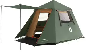 Палатка COLEMAN FastPitch Lodge 4 — водонепроницаемая на 4 человека, быстрый монтаж